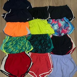 LOT of 13 Pairs of Nike Dri-Fit Running Shorts